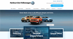 Desktop Screenshot of harbourviewvw.com